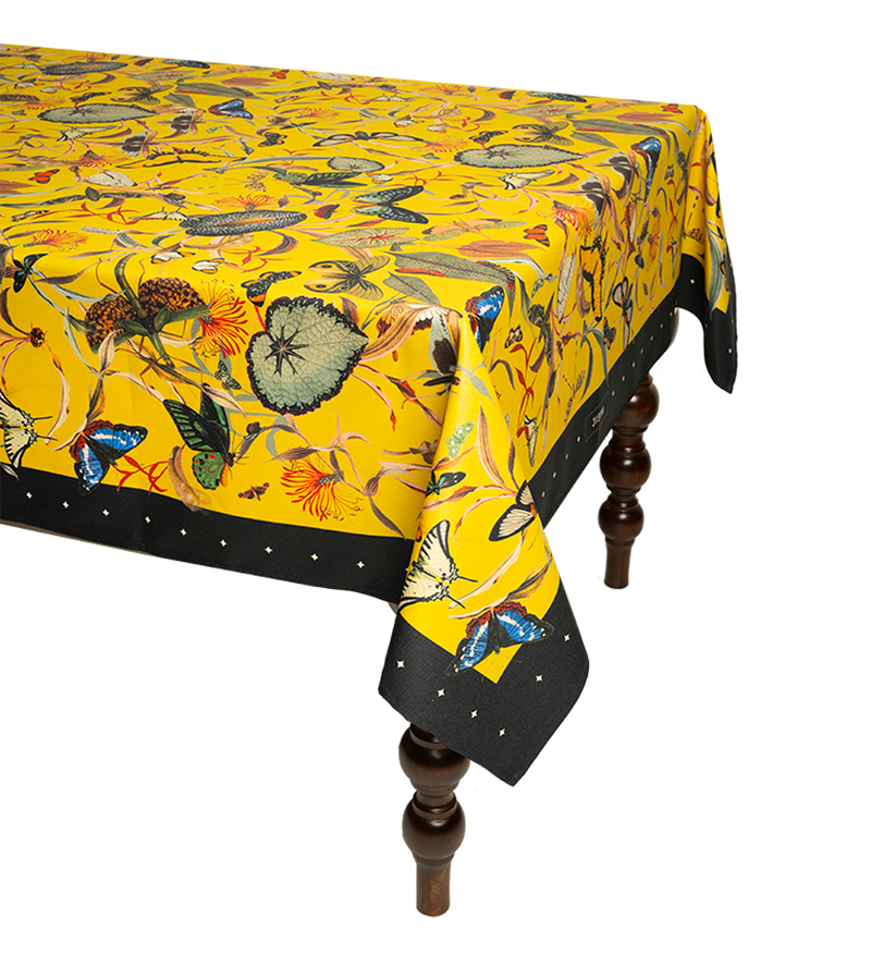 Mantel Yellow Butterfly