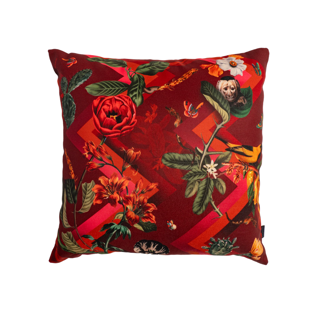 Cojín Flor de Kahlo Velvet