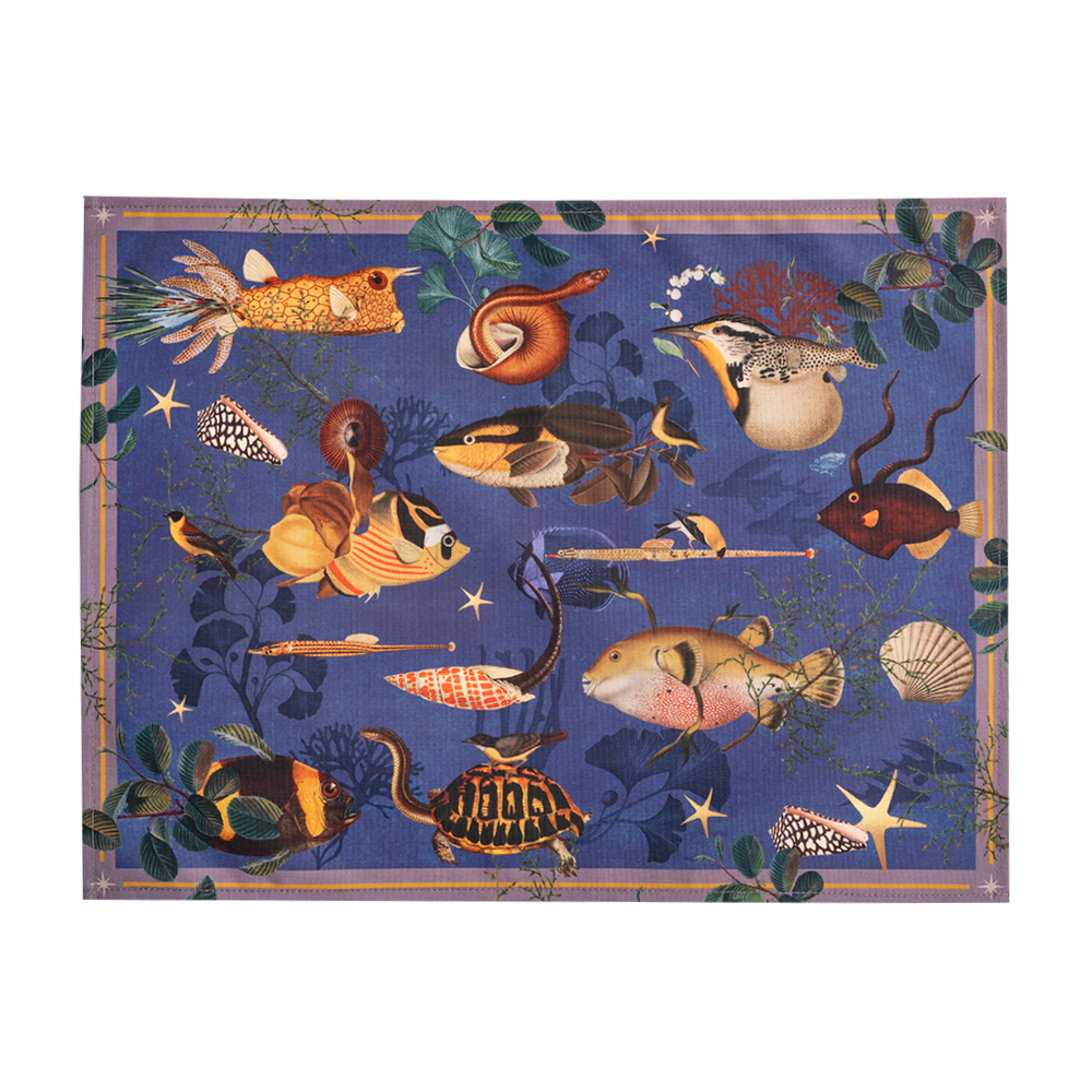 Individual Purple Fishes