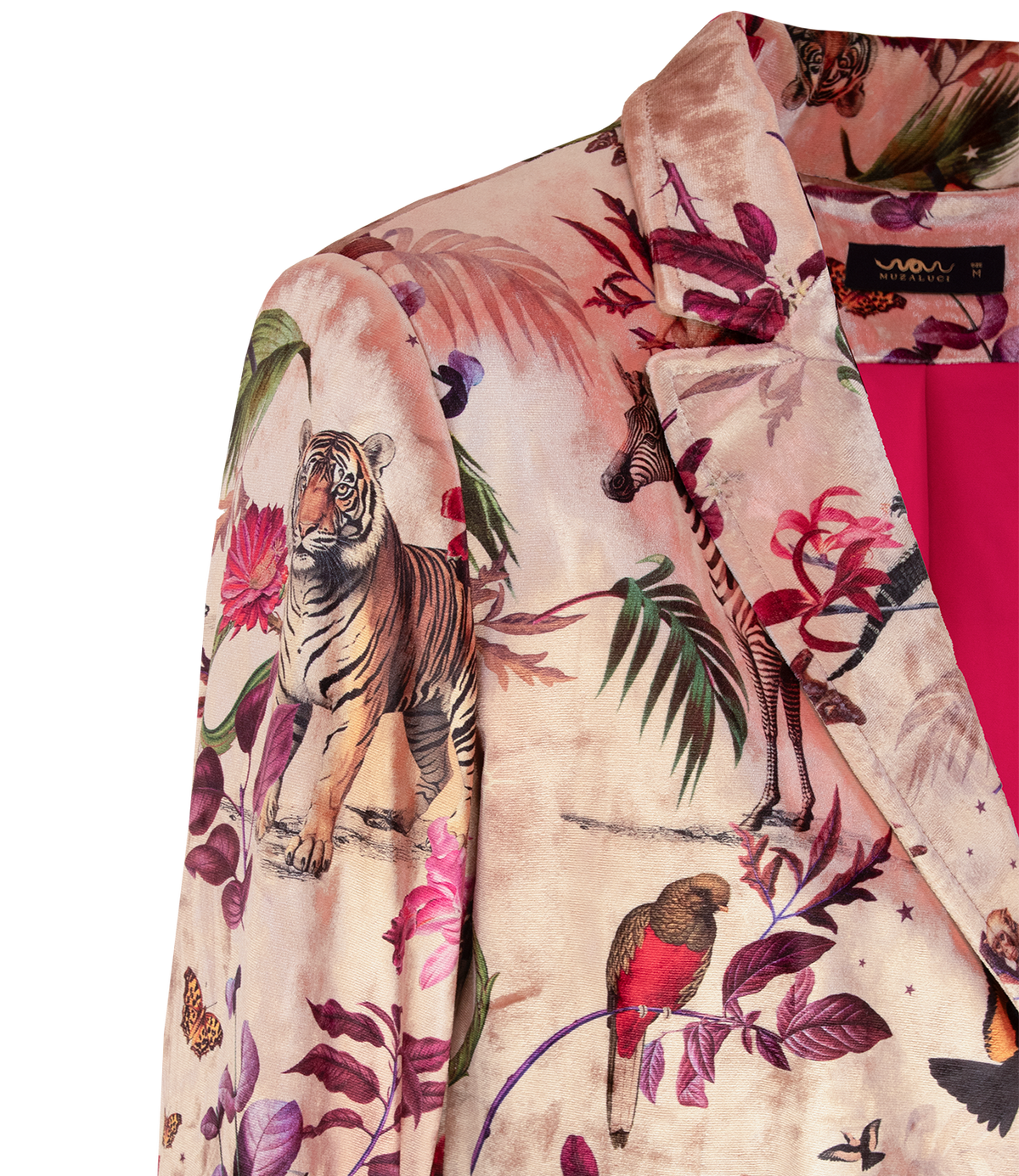 Blazer Velvet Natura