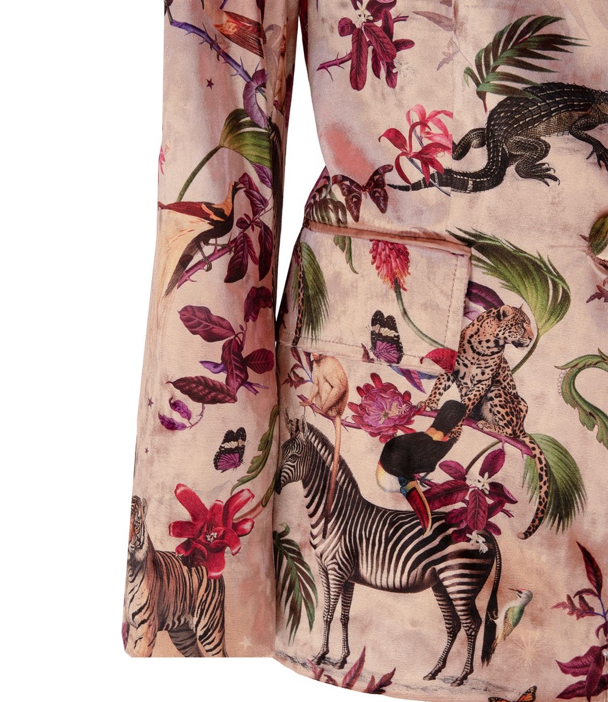 Blazer Velvet Natura