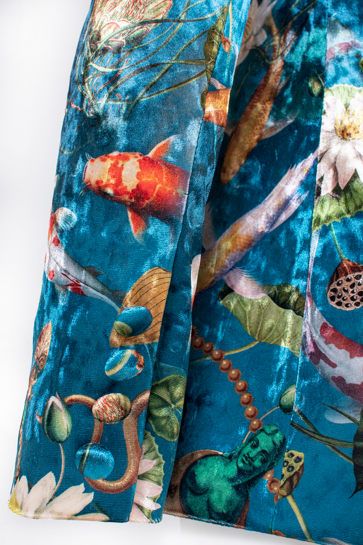 Blazer Velvet Koi