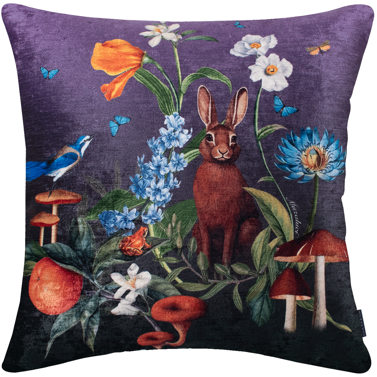 Cojin Woodland Conejo Velvet