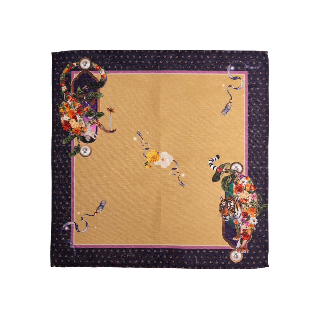 Servilleta Purple India