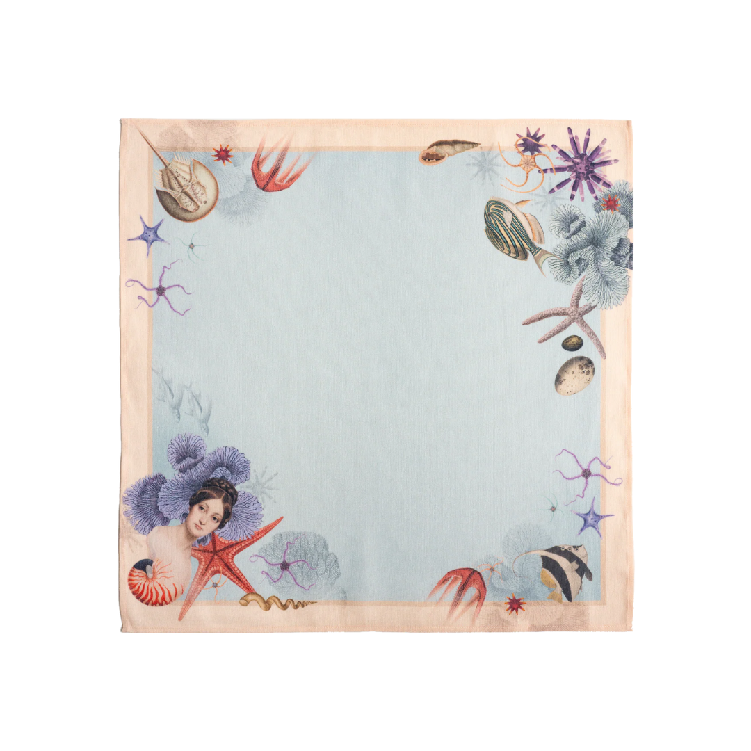 Servilleta Ivory Surreal Sea