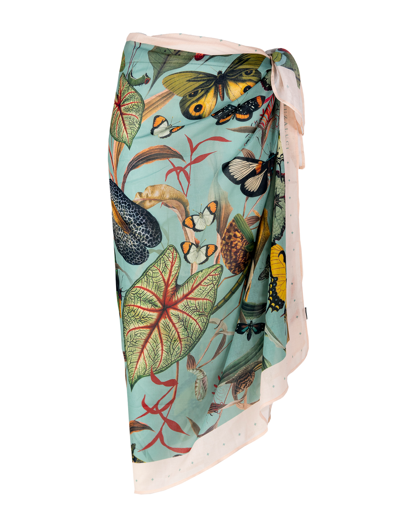 Pareo Aqua Butterfly