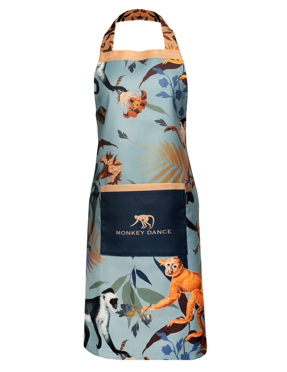Delantal Blue Monkeys
