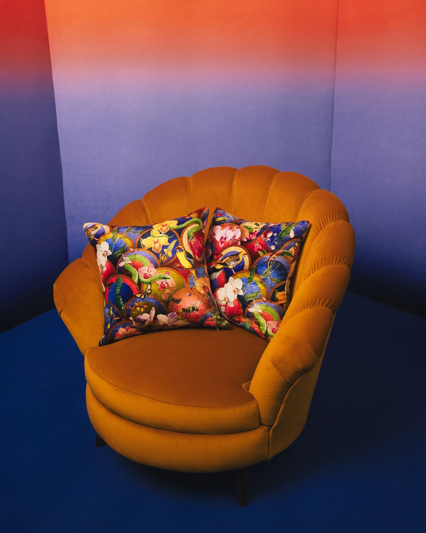 Cojín Rainbow Velvet
