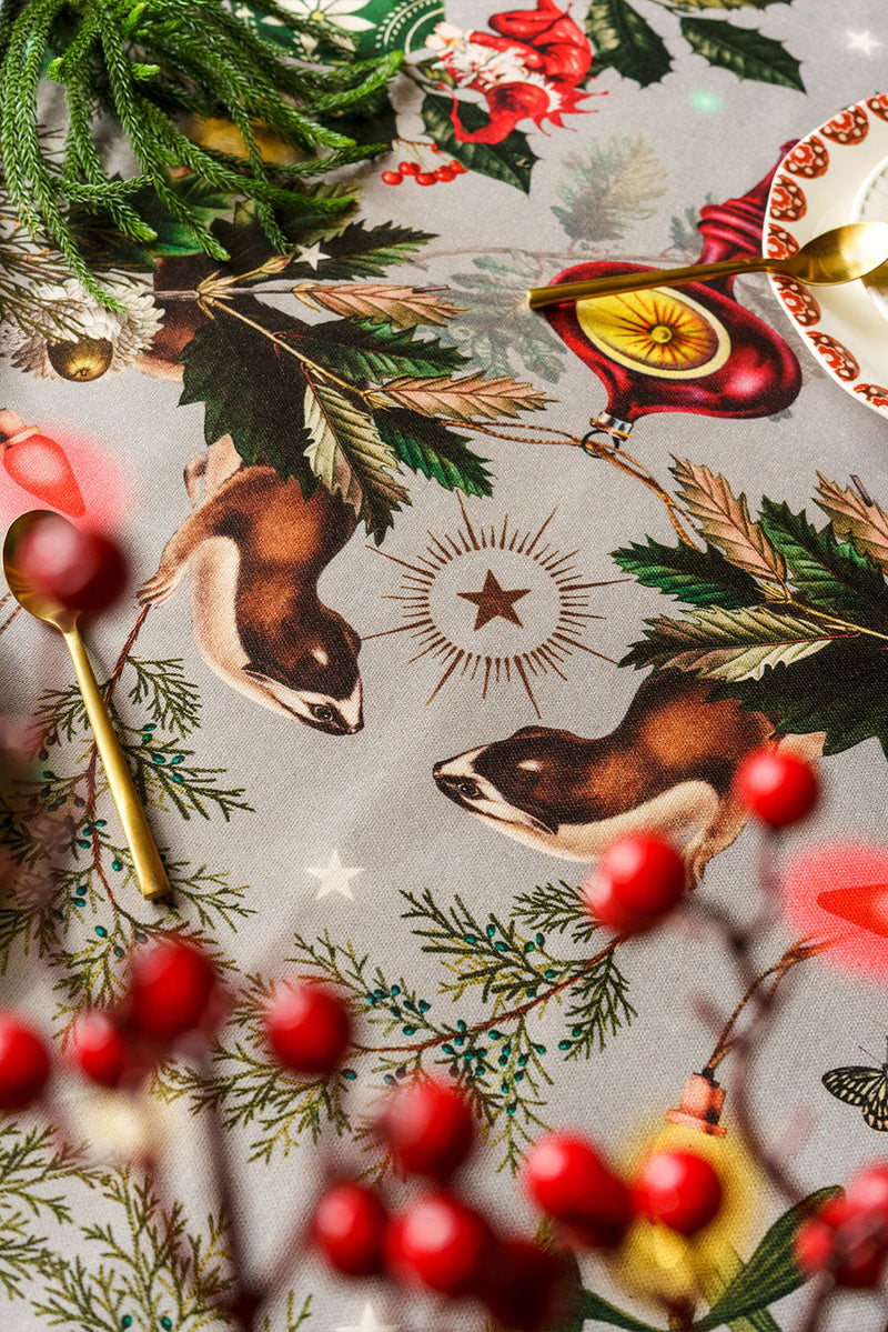 Mantel Santa's Atelier Green