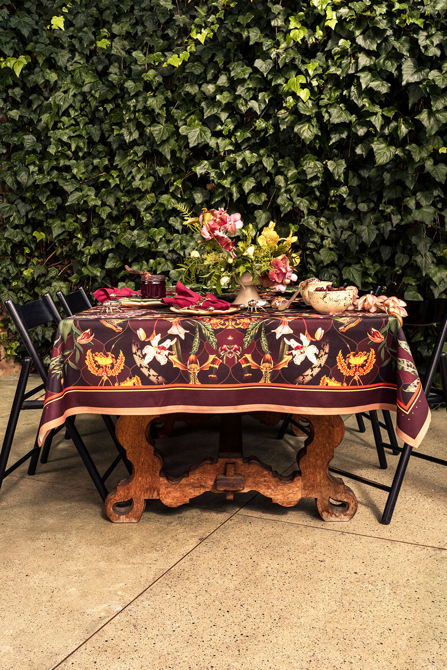 Mantel Orquideas Tigre