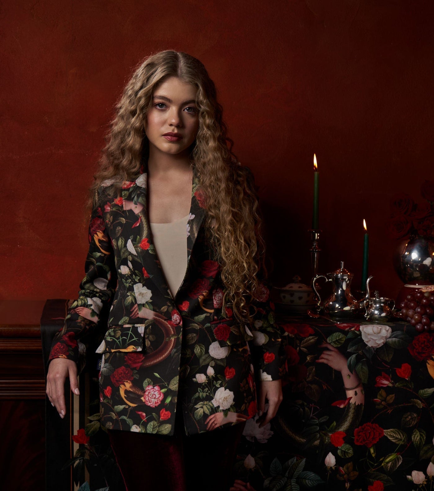Blazer Armani Roses