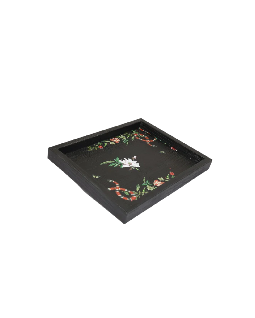 Charola Armadillo Negro Pink Serpent