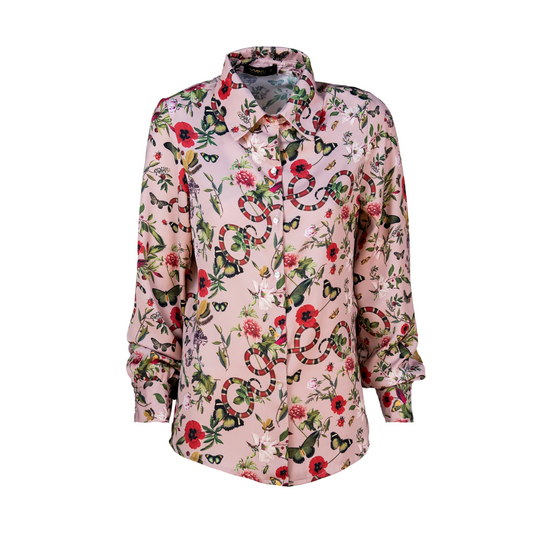 Blusa Pink Serpent