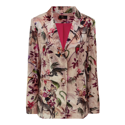 Blazer Velvet Natura