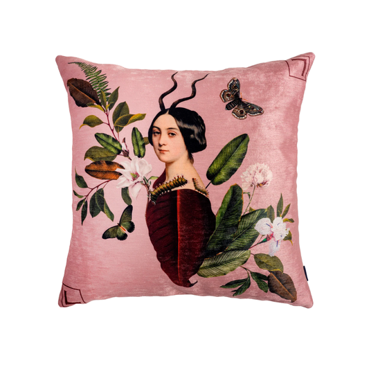 Cojín Regina Pink Velvet