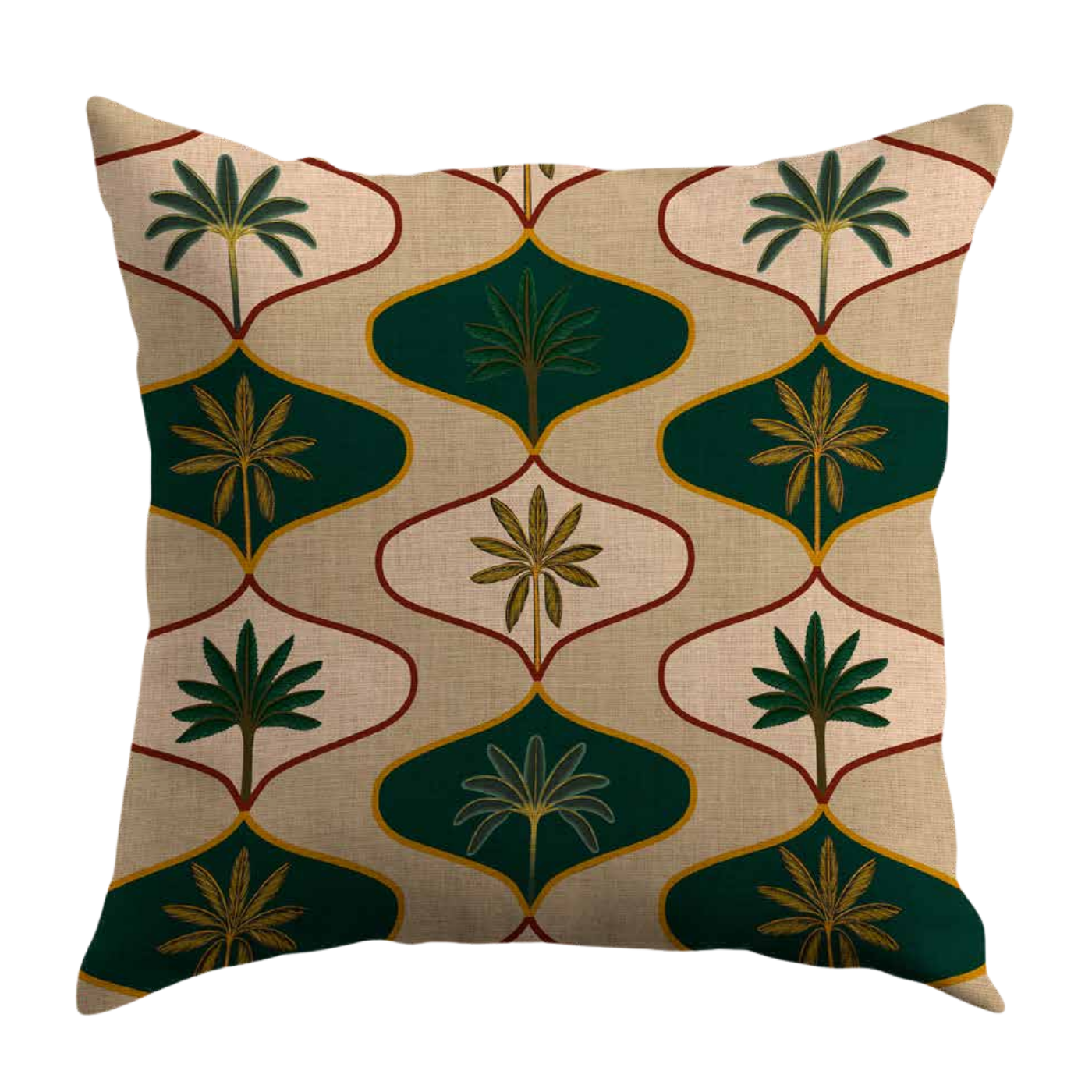 Cojin Thai Taupe Velvet