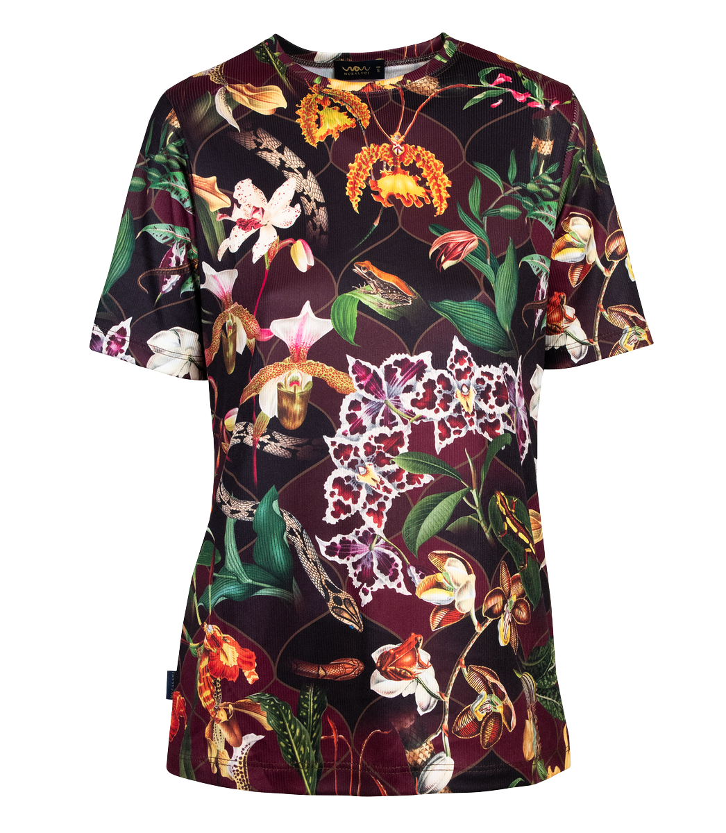 Camiseta Orquideas Tigre