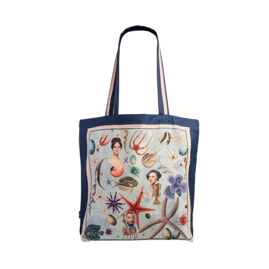Blue Surreal Sea Tote Bag