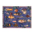 Individual Purple Fishes