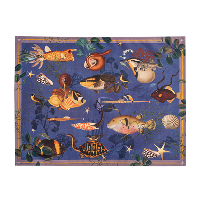 Individual Purple Fishes
