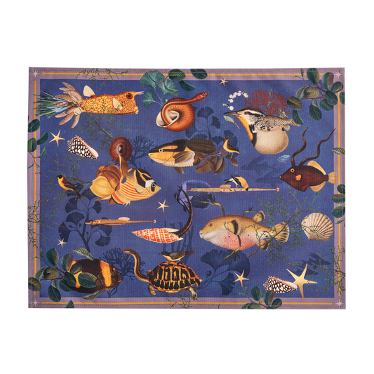 Individual Purple Fishes