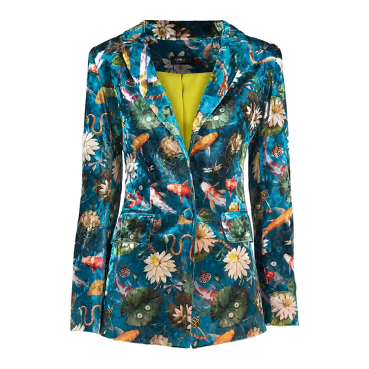 Blazer Velvet Koi