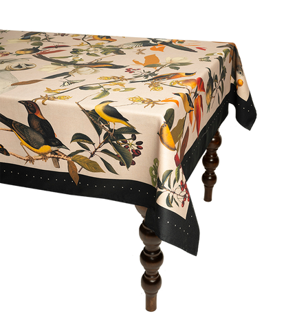 Mantel Retro Black Birds