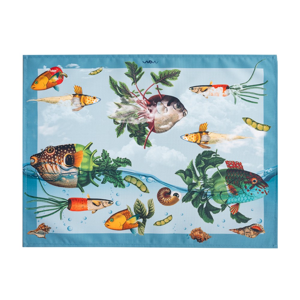 Individual Blue Fishes
