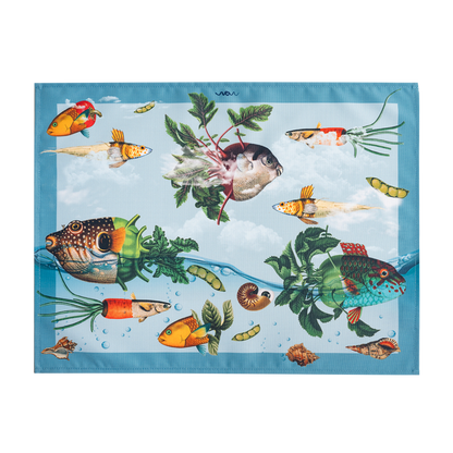 Individual Blue Fishes