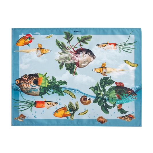 Individual Blue Fishes
