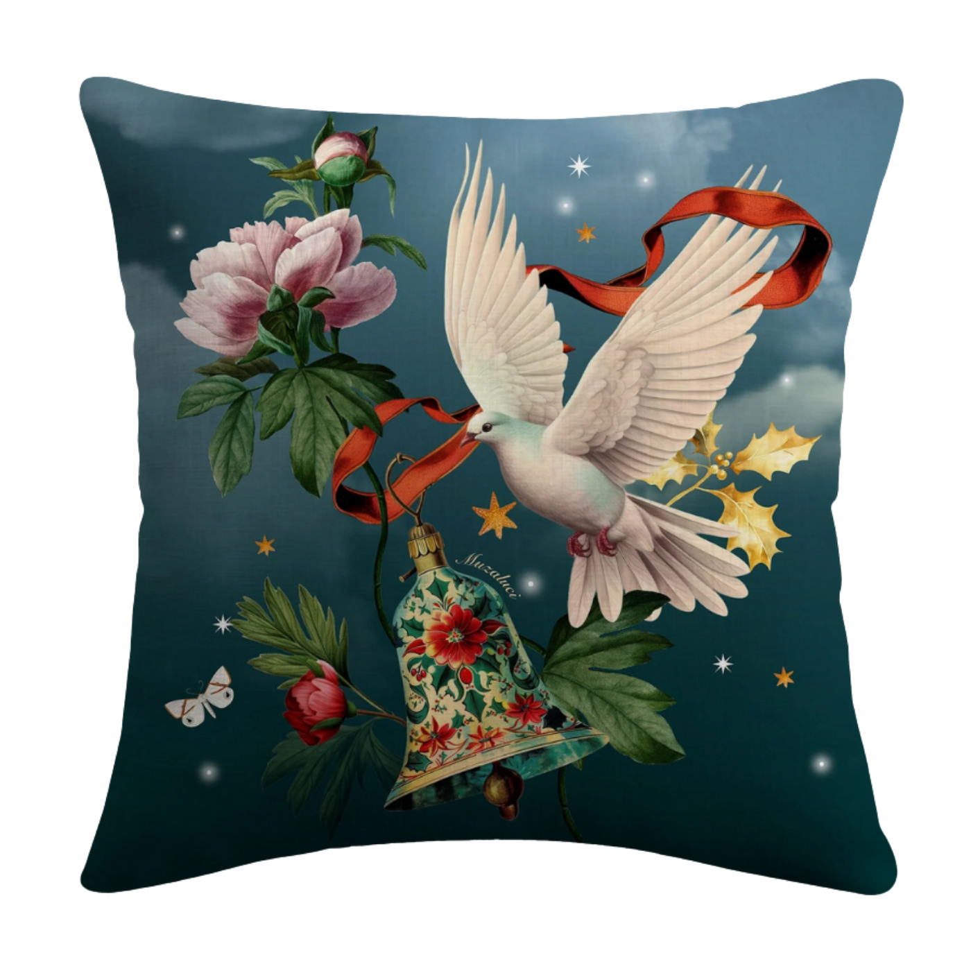 Cojin Natividad Velvet