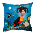 Cojin Hongos Birds Velvet