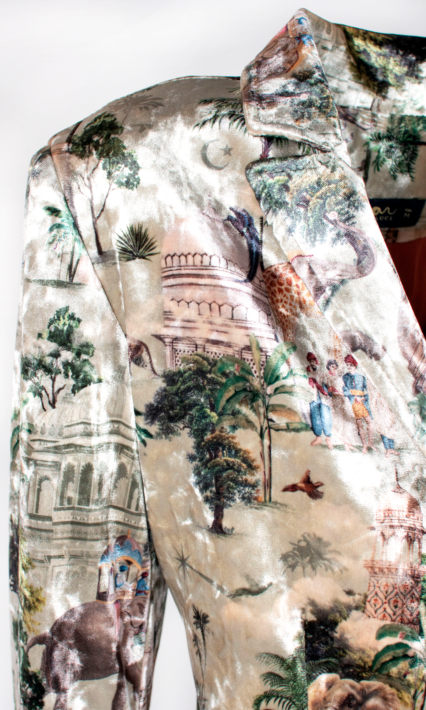 Blazer Velvet Desierto
