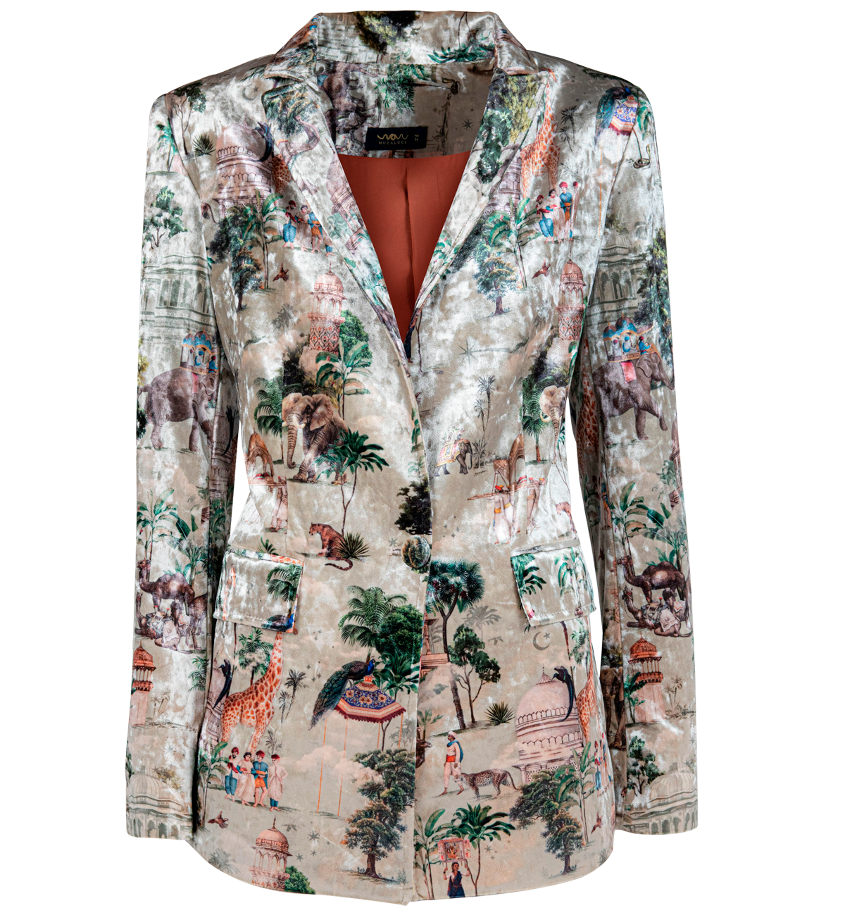 Blazer Velvet Desierto