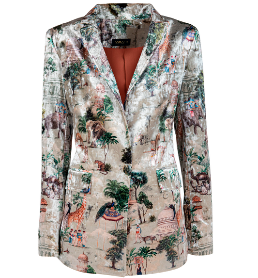 Blazer Velvet Desierto