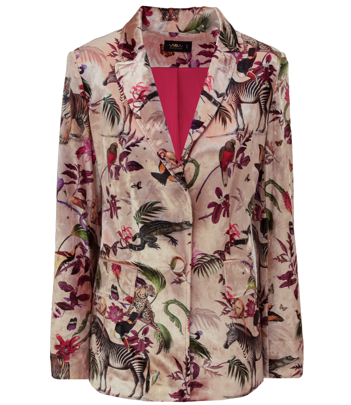Blazer Velvet Natura