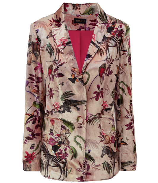 Blazer Velvet Natura