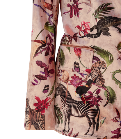 Blazer Velvet Natura