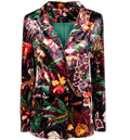 Blazer Velvet Orquideas Tigre