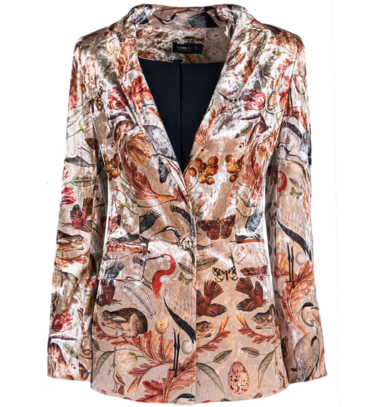 Blazer Velvet Aurora