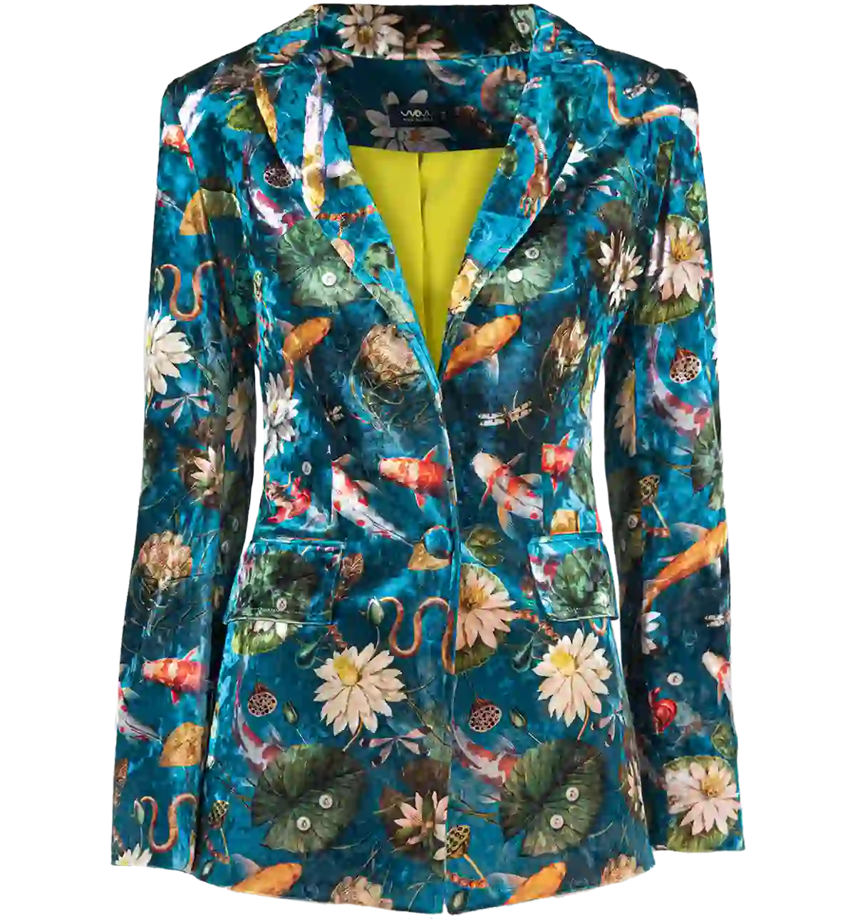 Blazer Velvet Koi