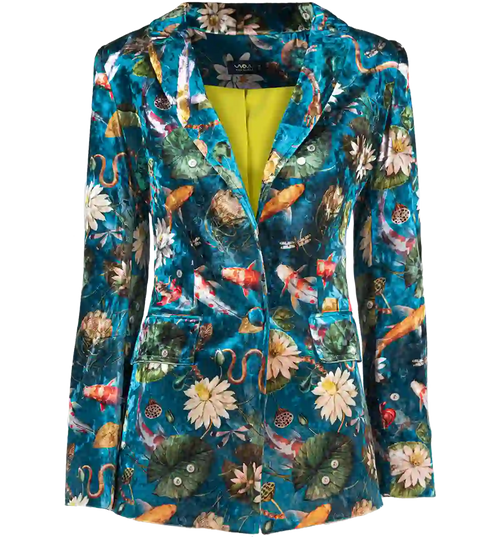 Blazer Velvet Koi