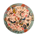Lazy Susan Aqua Butterfly