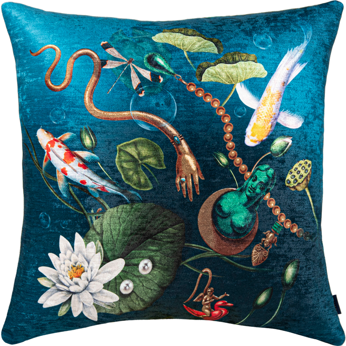 Cojin Koi Hand Velvet