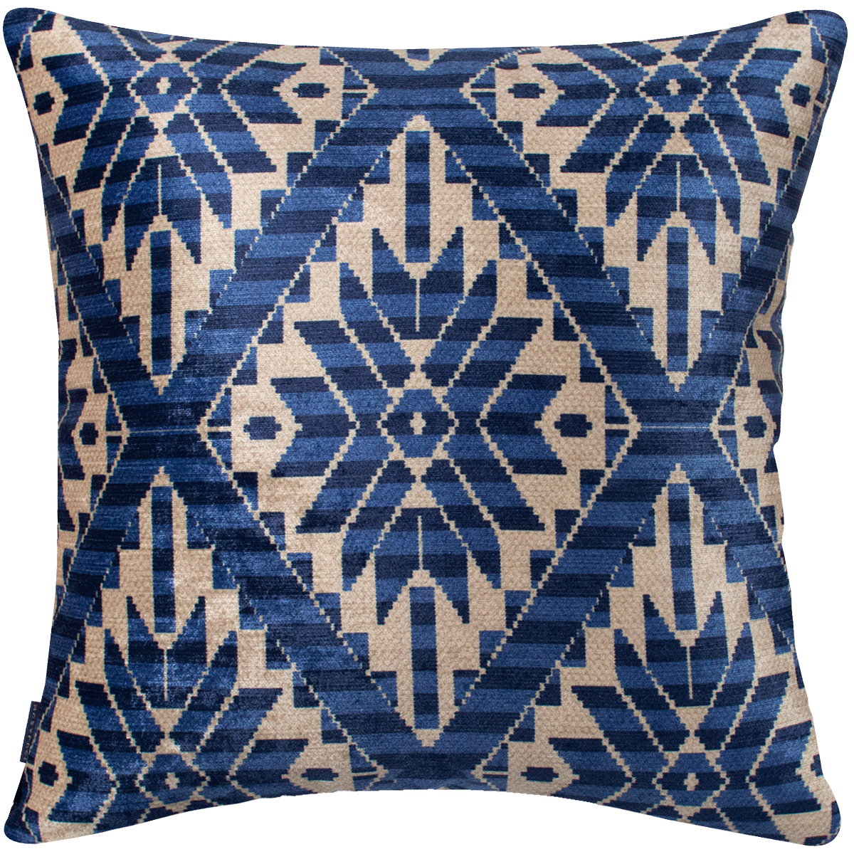 Cojin Mexican Blue Velvet