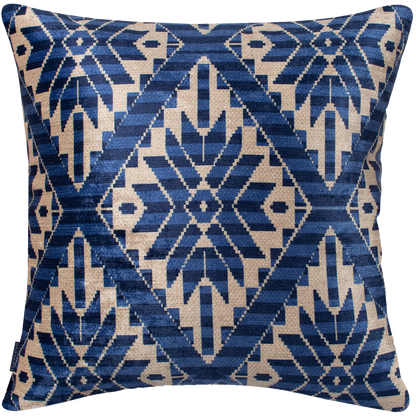 Cojín Mexican Blue Velvet