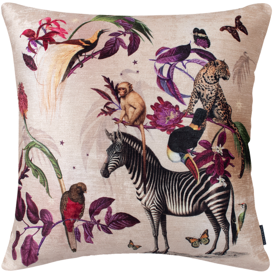Cojín Natura Zebra Velvet