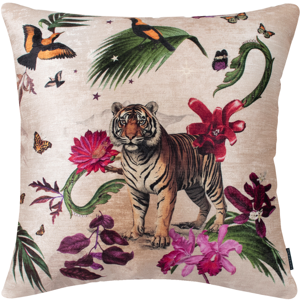 Cojin Natura Tigre Velvet