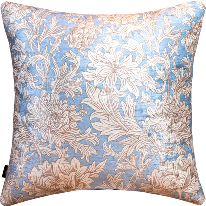 Cojin Pollen Melody Blue Mantis Velvet