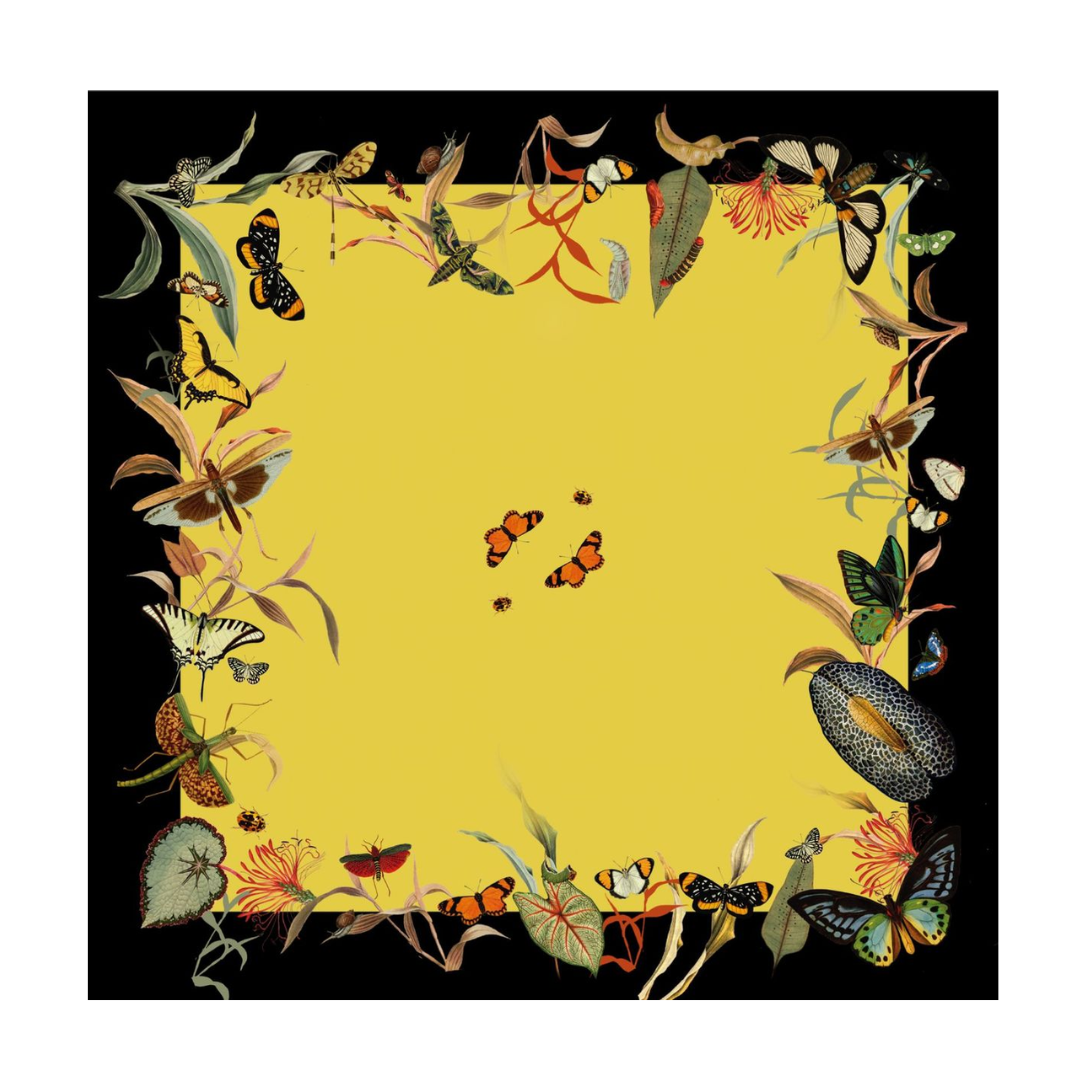 Servilleta Yellow Butterfly